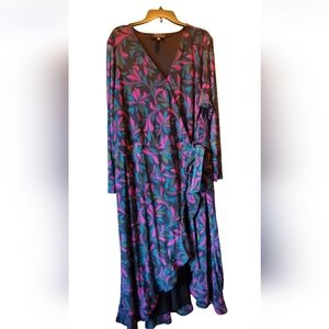 293. C Wonder by Christian Siriano Mesh Ruffle Hem Dress